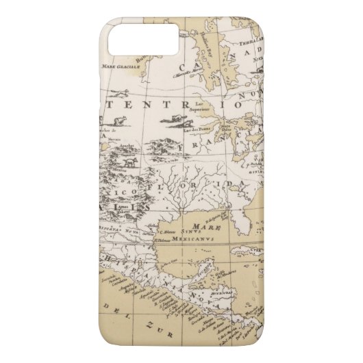 Amerika, ongeveer 1670 Case-Mate iPhone case (Achterkant)