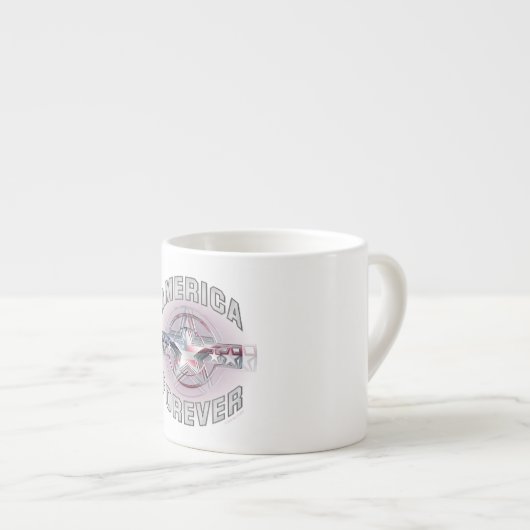 Amerika ooit espresso kop (Voorkant rechts)