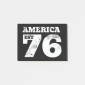 Amerika Oost 1776 Patriottisch Post-it® Notes (Voorkant)