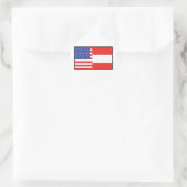 Amerika Oostenrijk Ronde Sticker (Tas)