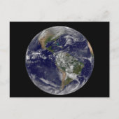 Amerika op Aardedag. Briefkaart (Voorkant)