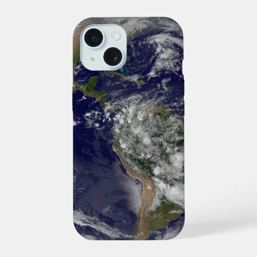 Amerika op Aardedag. iPhone 15 Case (Achterkant)