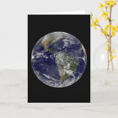 Amerika op Aardedag. Kaart (Gele Bloem)