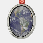 Amerika op Aardedag. Metalen Ornament (Links)