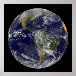 Amerika op Aardedag. Poster