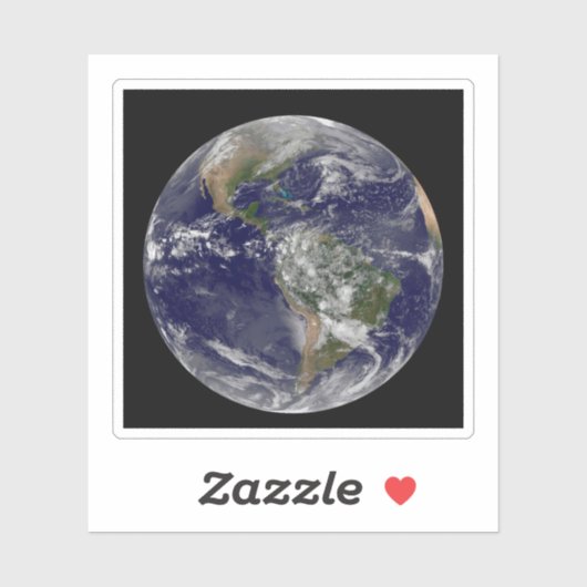 Amerika op Aardedag. Sticker (Vel)