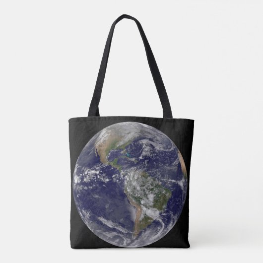 Amerika op Aardedag. Tote Bag (Achterkant)