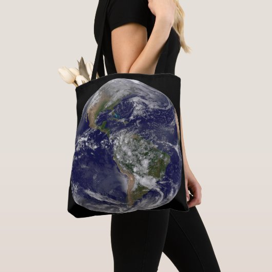 Amerika op Aardedag. Tote Bag (Dichtbij)