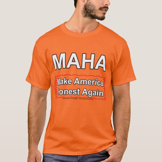Amerika opnieuw eer bewijzen t-shirt (Voorkant)