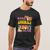 Amerika opnieuw laten groeien tot 70 jaar Retro Pe T-shirt (Voorkant)