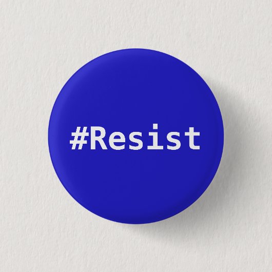 Amerika opnieuw maken - #Resist Ronde Button 3,2 Cm (Voorkant)