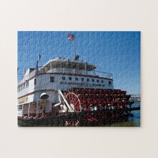 Amerika Paddle Steamers Kentucky. Legpuzzel (Horizontaal)