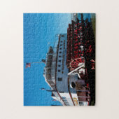 Amerika Paddle Steamers Kentucky. Legpuzzel (Verticaal)