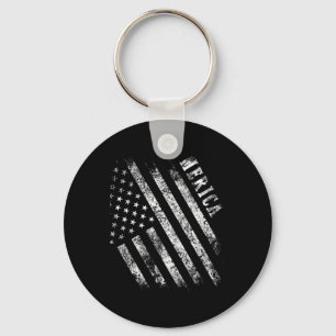 Amerika Patriot Amerikaanse vlag VS 4 juli geschen Sleutelhanger