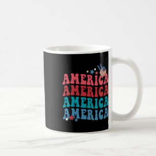 Amerika Patriottisch 4th Vierde van juli Onafhanke Koffiemok