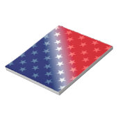 amerika patriottisch rood wit blauw notitieblok (Linkerzijde)