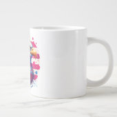 Amerika – Patriottisch USA Design voor 4 juli, Ve Grote Koffiekop (Rechts)