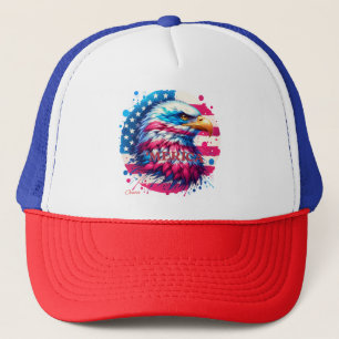 Amerika – Patriottisch USA Design voor 4 juli, Ve Trucker Pet
