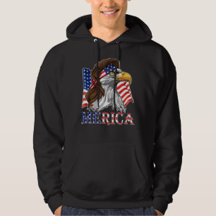 Amerika - Patriottische Amerikaanse Adelaar van de Hoodie