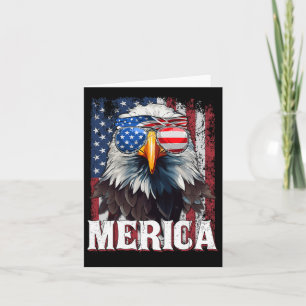 Amerika - Patriottische Amerikaanse Adelaar van de Kaart