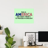 Amerika Pers 1 Poster (Thuiskantoor)