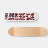 Amerika Persoonlijk Skateboard (Horizontaal)