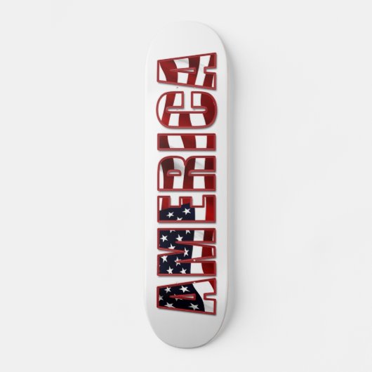 Amerika Persoonlijk Skateboard (Voorkant)
