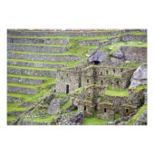 Amerika, Peru, Machu PIcchu. De oude 2 Foto Afdruk (Voorkant)