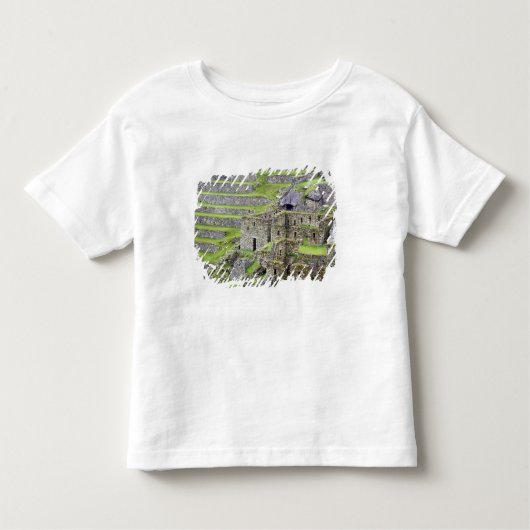 Amerika, Peru, Machu PIcchu. De oude 2 Kinder Shirts (Voorkant)