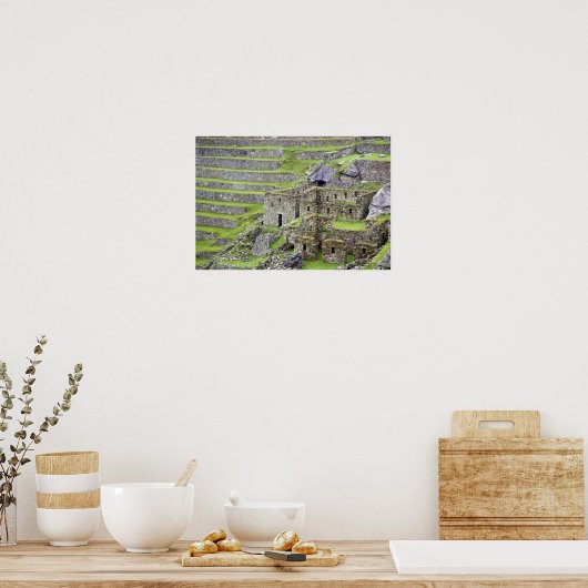 Amerika, Peru, Machu PIcchu. De oude 2 Poster (Keuken)