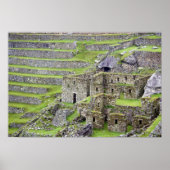 Amerika, Peru, Machu PIcchu. De oude 2 Poster (Voorkant)