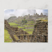Amerika, Peru, Machu PIcchu. De oudheid Briefkaart (Voorkant)