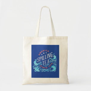 Amerika pilling Tea sinds 1773 Tote Bag