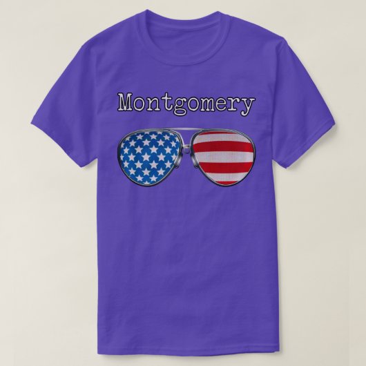 AMERIKA PILOOT BRIL MONTGOMERY Tshirt (Design voorkant)