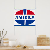 AMERIKA POSTER (Keuken)