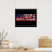 AMERIKA POSTER (Keuken)