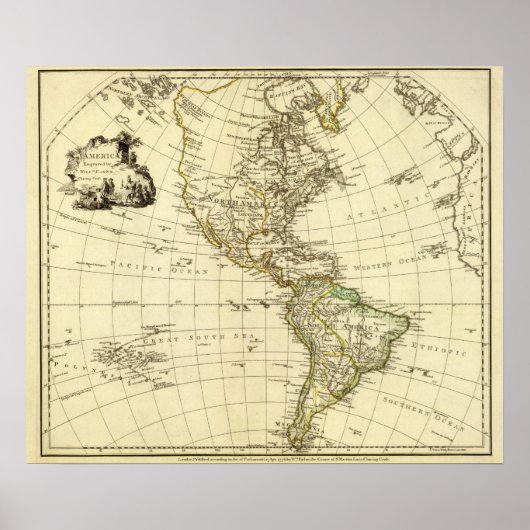 Amerika Poster (Voorkant)