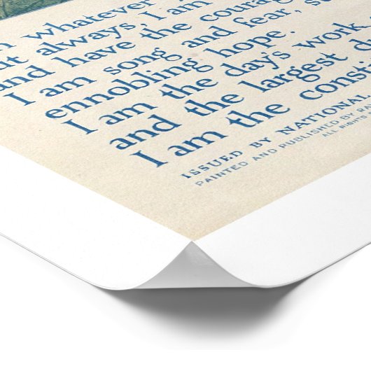 Amerika Poster (Hoek)