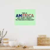 Amerika Press 1 Poster (Keuken)