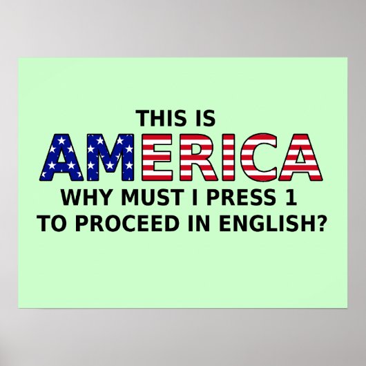 Amerika Press 1 Poster (Voorkant)