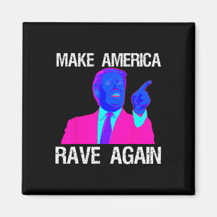 Amerika rave weer grappig edm Trump Magneet