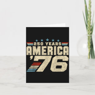 Amerika retro 250 jaar 250ste verjaardag usa 1776 kaart