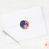 AMERIKA RONDE STICKER (Envelop)