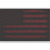 Amerika Rood Sticker (Voorkant)
