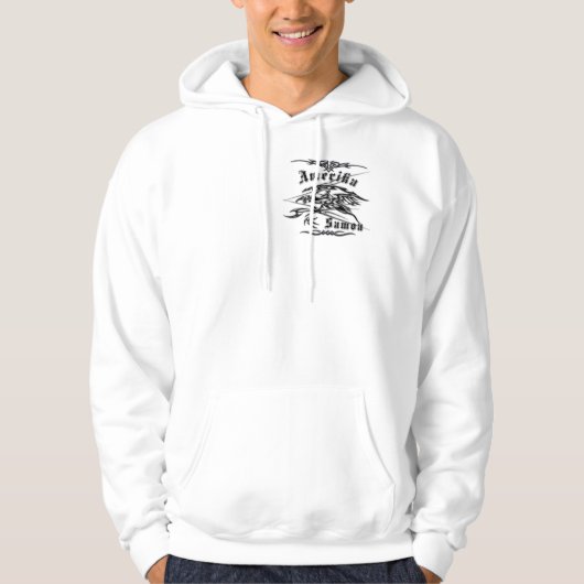 Amerika Samoa Tribal Flag Hoodie (Voorkant)