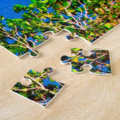 Amerika Samoa Zee Scène. Legpuzzel (Zijkant)