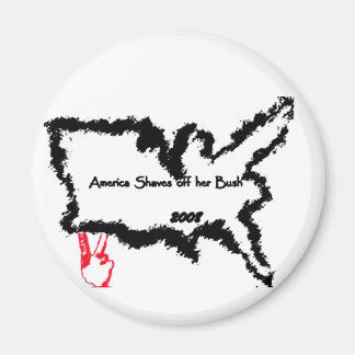 Amerika scheert haar Struik af Magneet