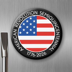 Amerika Semiquincentennial 1776-2026 VS 250 Vlag Magneet