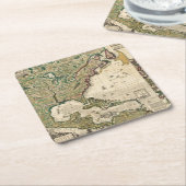 Amerika Septentrionalis Kartonnen Onderzetters (Schuin)