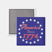 Amerika sinds 1776 magneet (Voorkant / Achterkant)